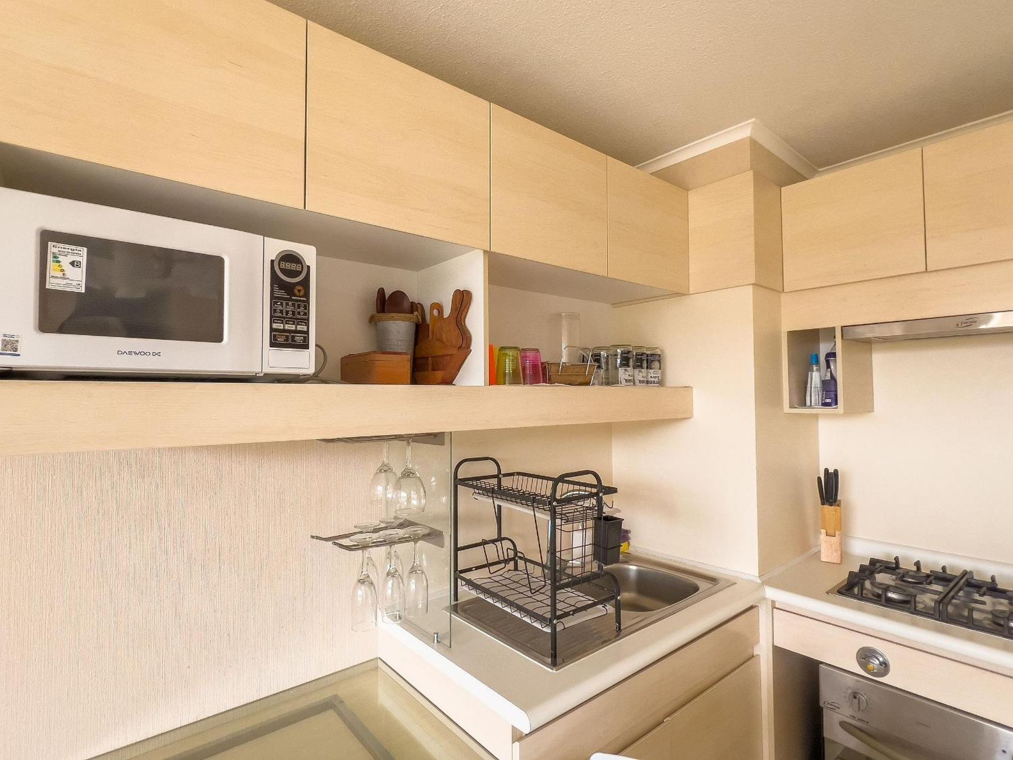 Depto Con Playa Interna, Piscina, Canchas Y Jacuzi Apartamento Algarrobo