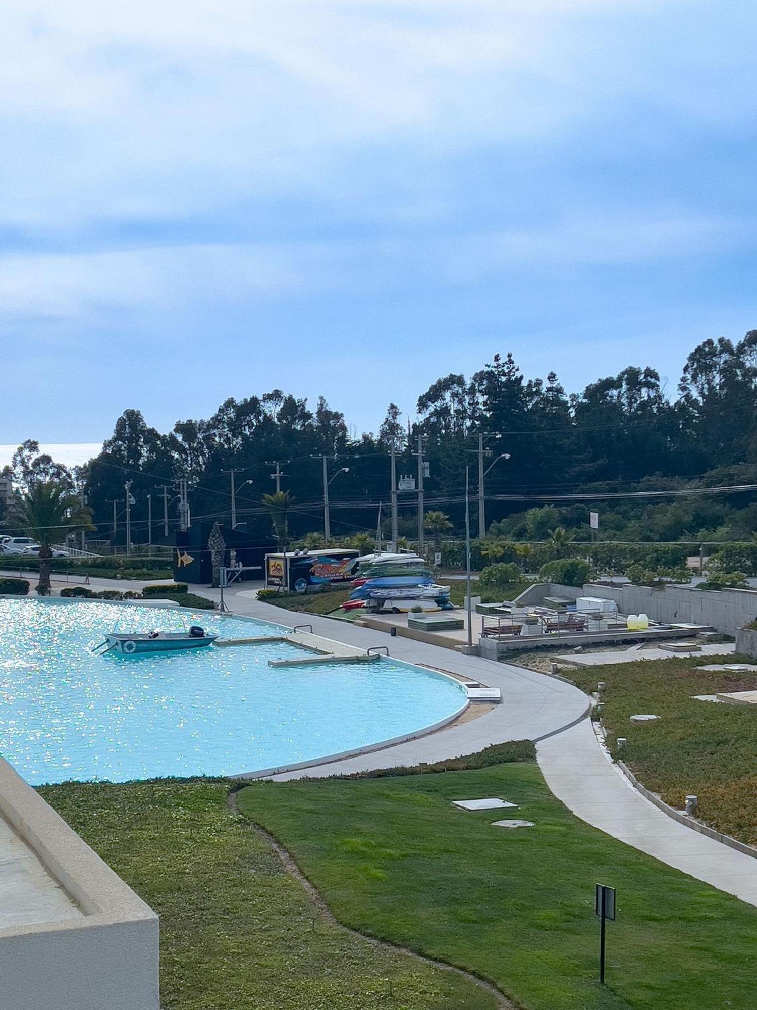 Depto Con Playa Interna, Piscina, Canchas Y Jacuzi Algarrobo